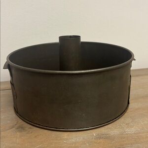 Vintage Swans Down CAKE PAN, Katzinger Chicago, Vented Angel Food, Bundt Pan  *